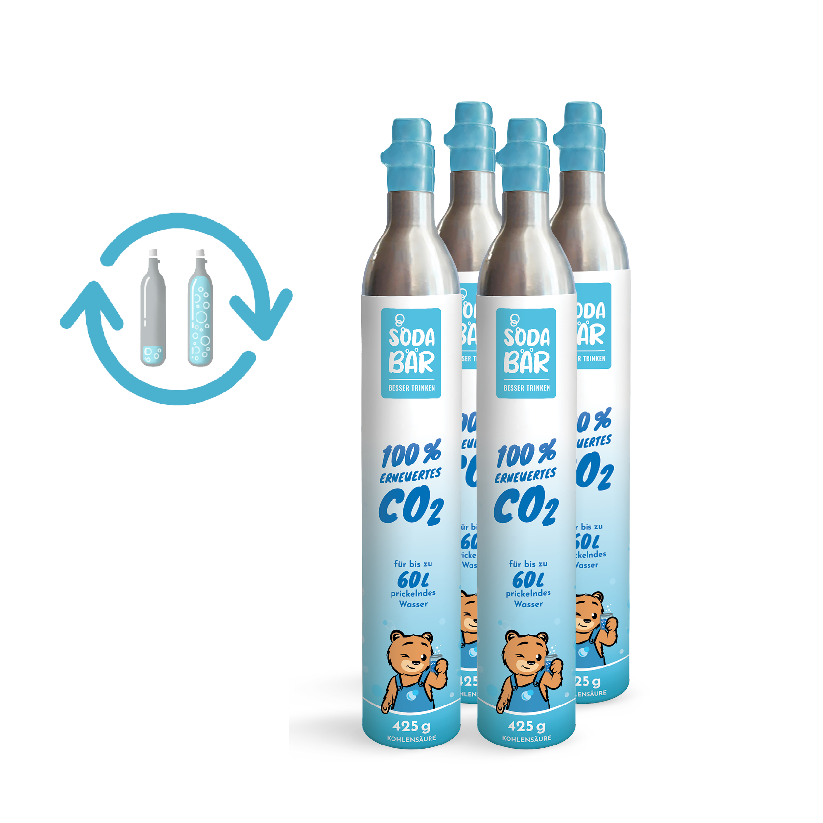 4er Tauschbox CO2-Zylinder