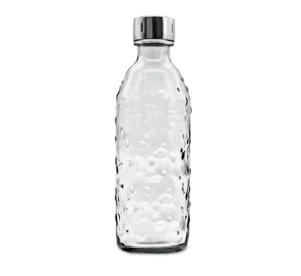 Glasflasche für Wassersprudler 0,7 l mit TWIN SECURE